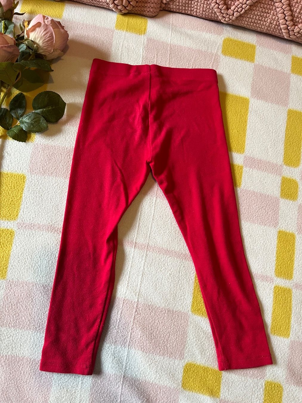 Next Leggings: Red leggings 3-4 years/104cm – Nuovo (secondo la descrizione) da Genève venduto da dmt_y25y 1