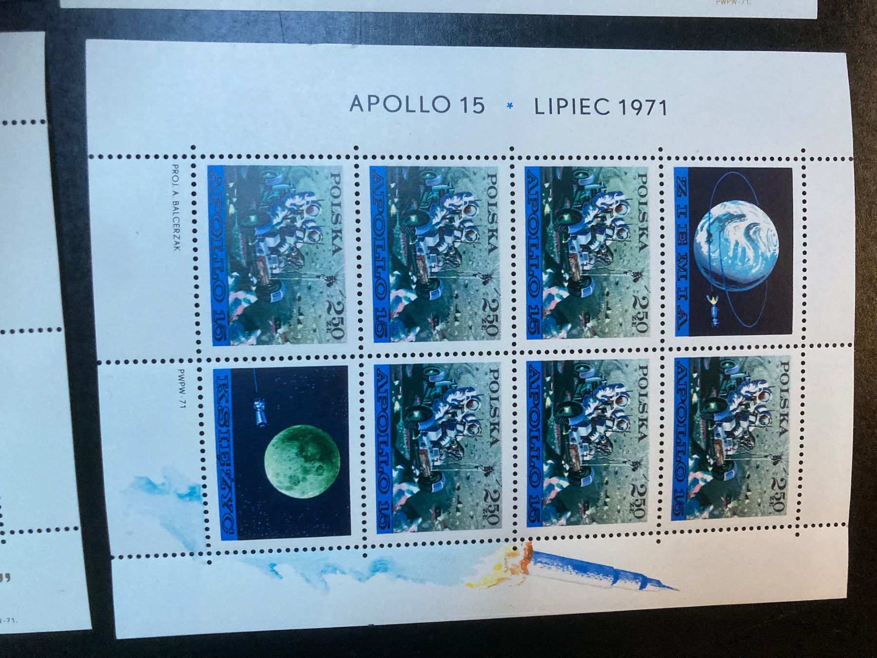 Tutti i francobolli: Lot Postmarken -  Apollo 15 usw. – Usato da zürich venduto da papalapa 1