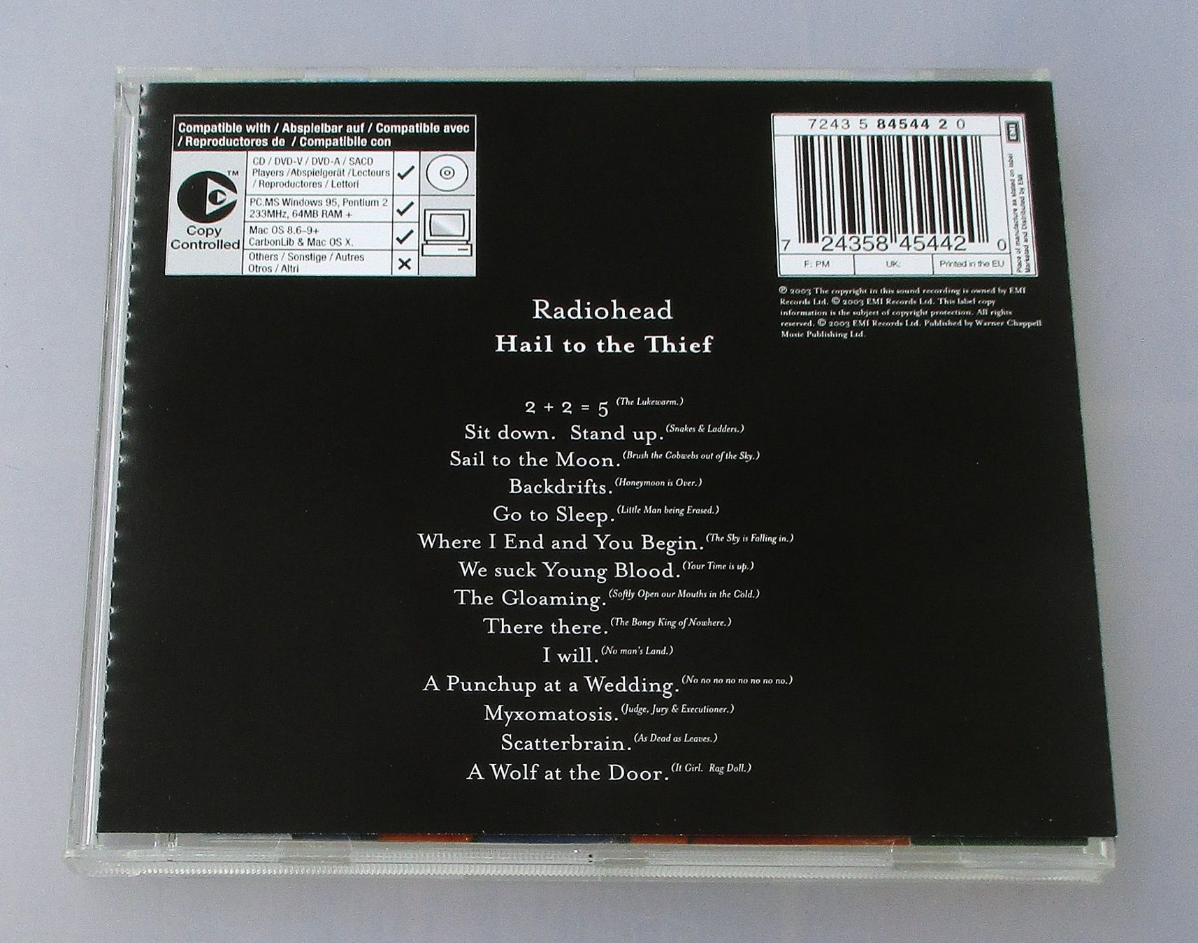 CD: RADIOHEAD - Hail To The Thief – Usato da Wattwil venduto da Muriel11 1