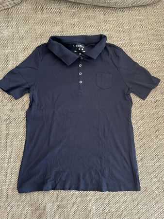 Dunkelblaues Canda Poloshirt - Gr. M