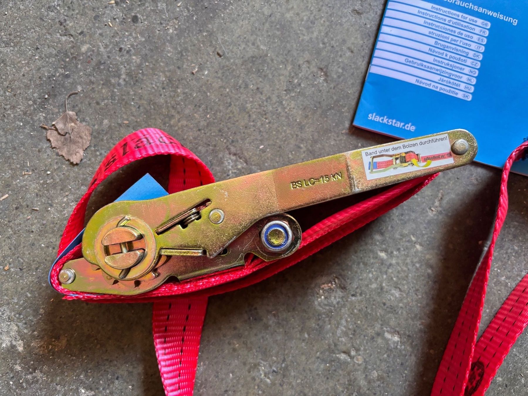 Slackline: Slackstar Slackline mit Anleitung – Usato da Zürich venduto da ScoutFinch 3