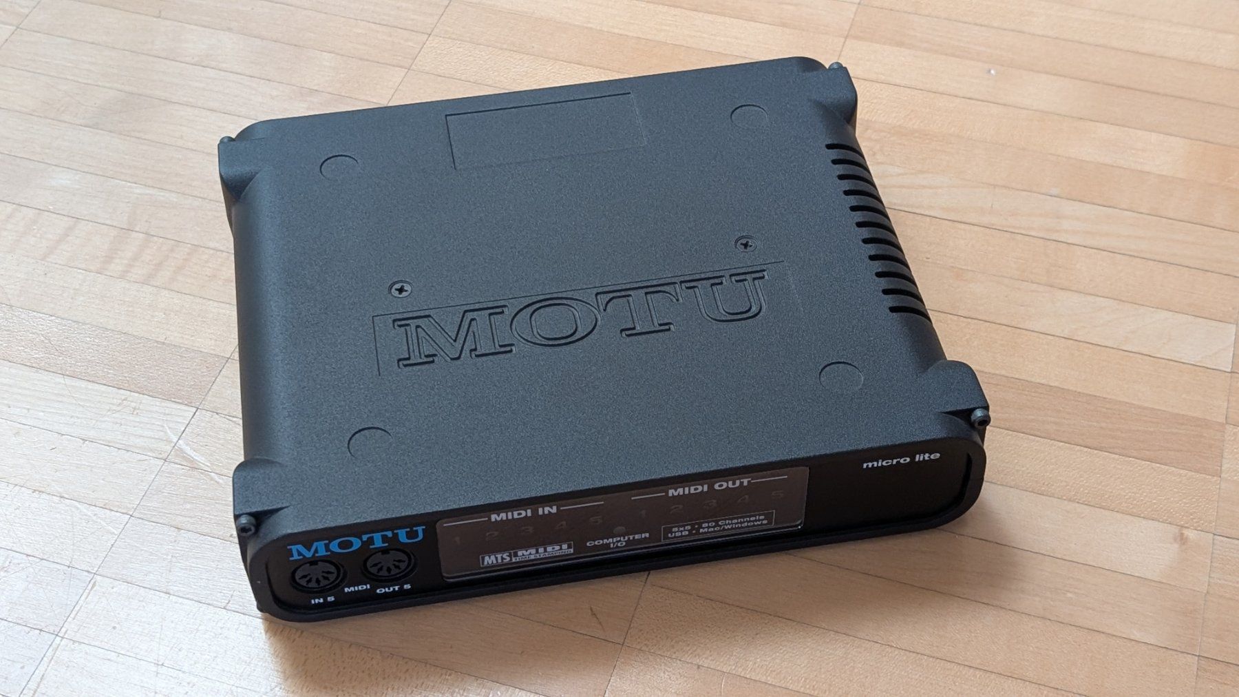 Attrezzatura per studi di registrazione: MOTU Micro Lite MIDI Interface 5x5 USB - Neuwertig – Nuovo (secondo la descrizione) da Lausen venduto da Itchyy23 1