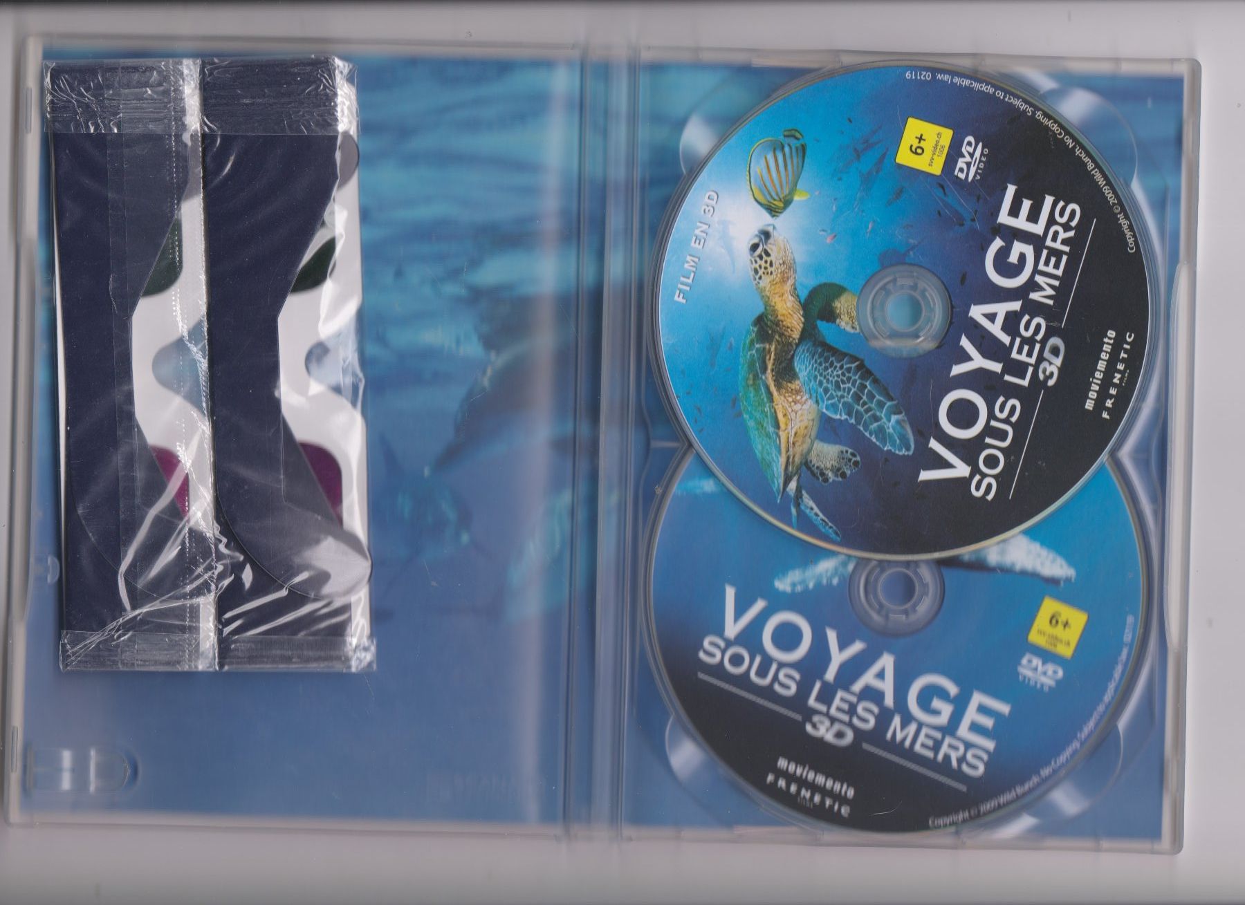 Tutti i DVDs: Voyage sous les mers 3D: Cousteau – Usato da Bex venduto da Canouille 2