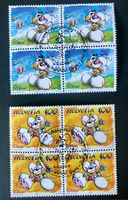 Viererblock Nr.1125/1126 mit Stempel Bern 2004