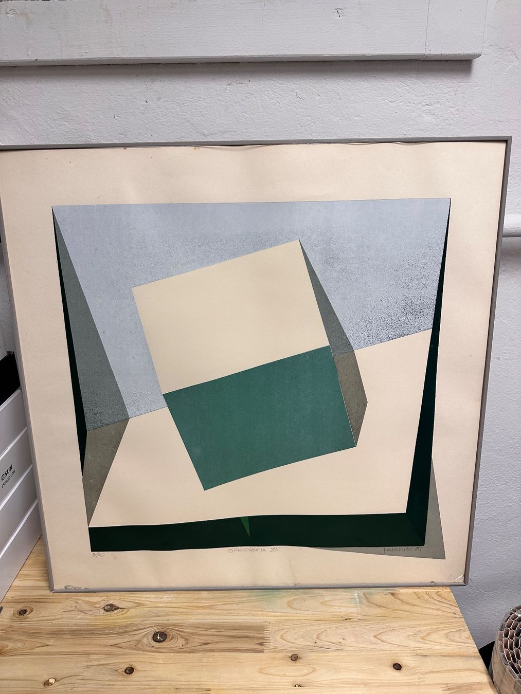 Poster & Bilder: Originale Serigrafie von Nakakubo – Gebraucht aus Bern von johnny_left