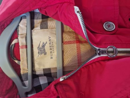Burberry London Damen Jacke, rot, Grösse M, Top Zustand!