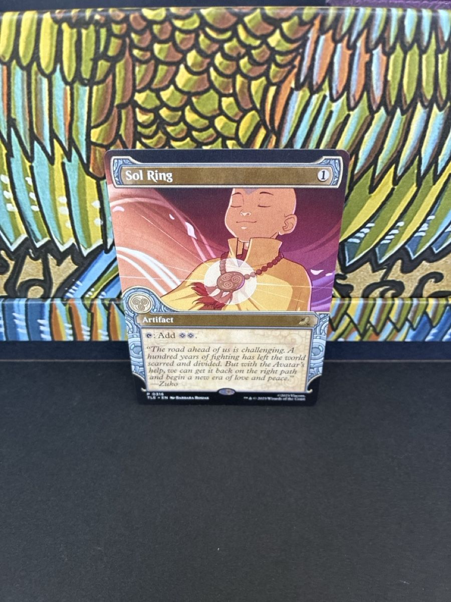 Cartoline: Magic The Gathering Sol Ring Aang Foil Karte – Nuovo (secondo la descrizione) da Oberkirch LU venduto da edw_885b