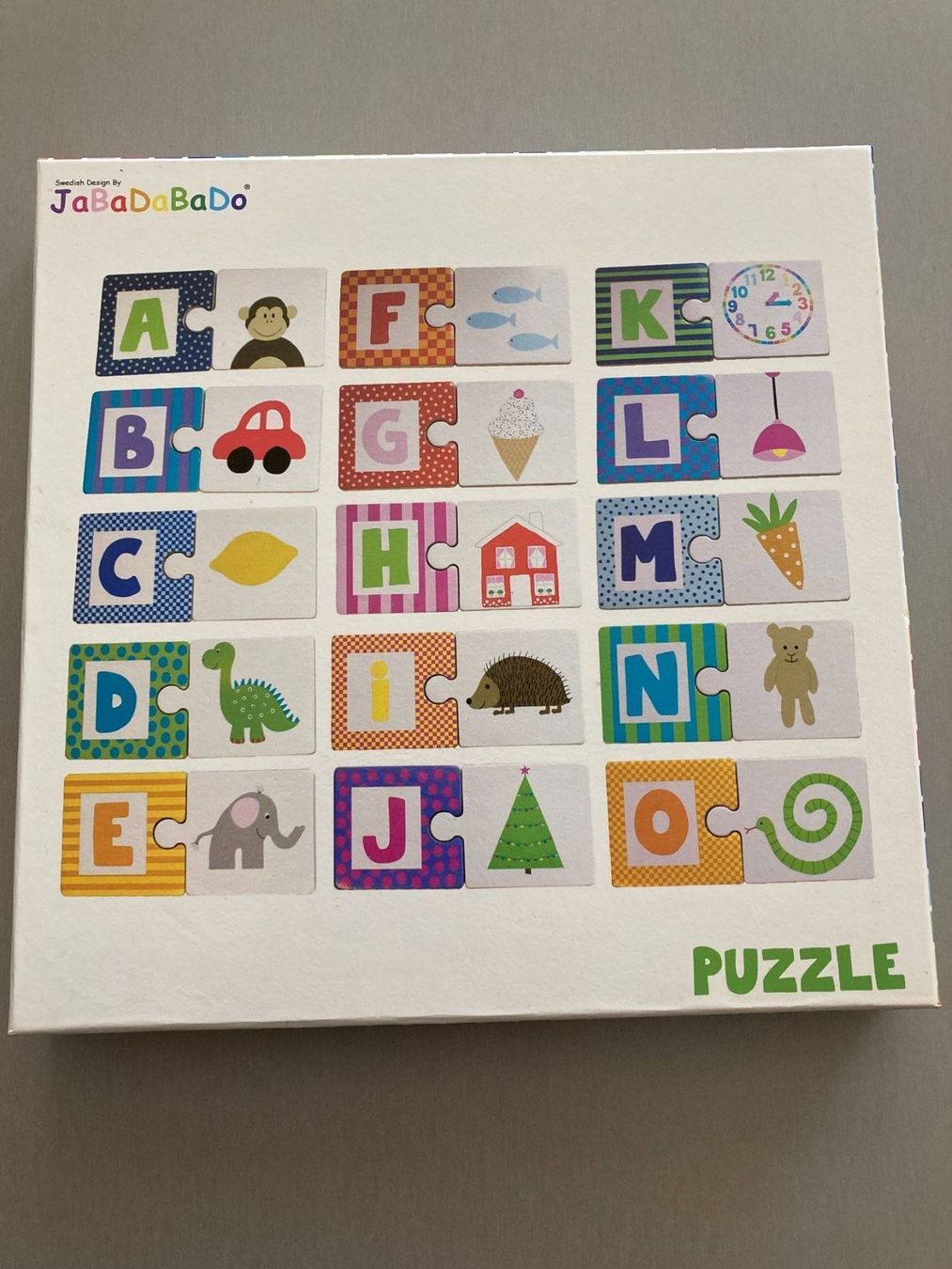 Puzzle: Buchstaben  puzzle – Nuovo e nell'imballaggio originale da Obfelden venduto da miau68
