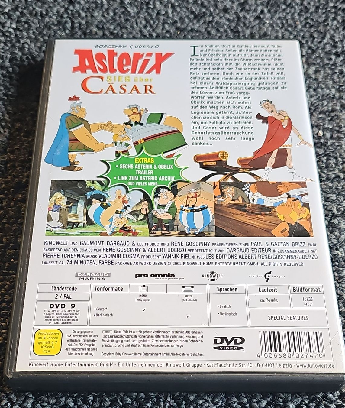 Alle DVDs: Asterix Sieg über Cäsar (23508) – Gebraucht aus Ruswil von jan_bxl5 1