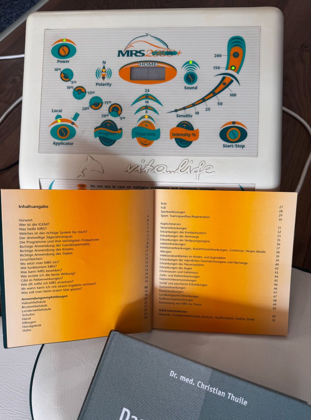 Attrezzature mediche: MRS 2000+ VITALIFE Magnetfeldtherapie-System – Usato da Kehrsatz venduto da Adrenalina1 4