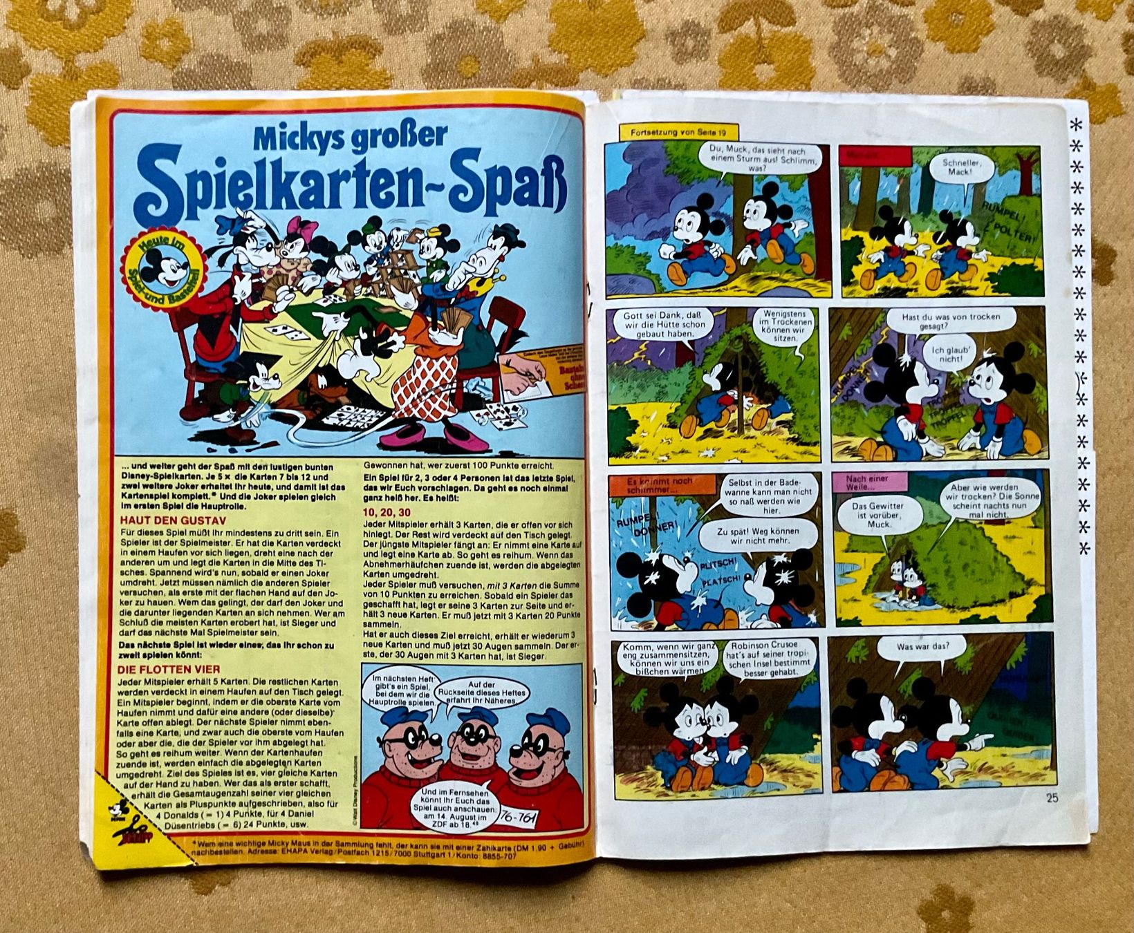 Comics: Mickyvision Heft Nr 19 von 1981 – Gebraucht aus Endingen von nathan05 4