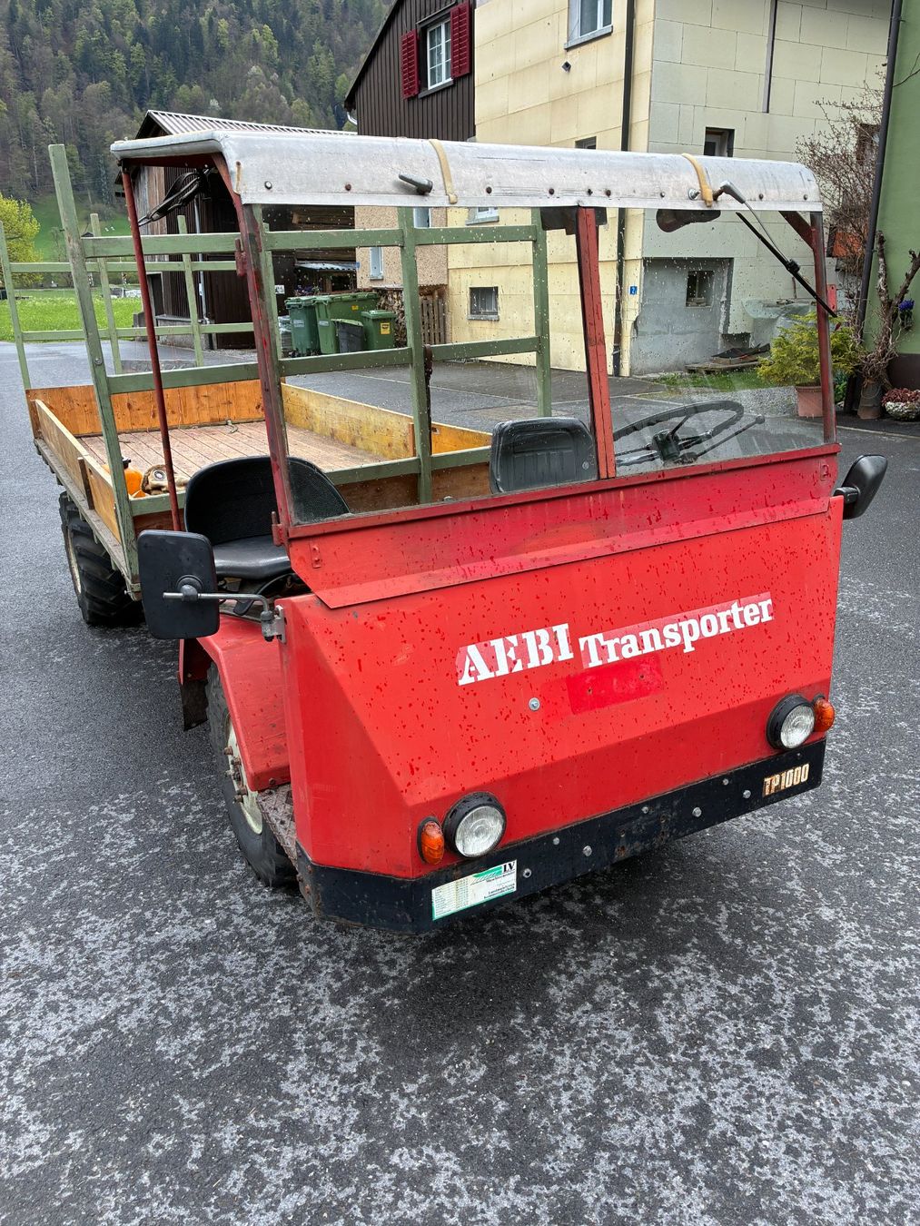 Véhicules utilitaires: Aebi TP 1000 – D'occasion à Bauma par Hmuggi