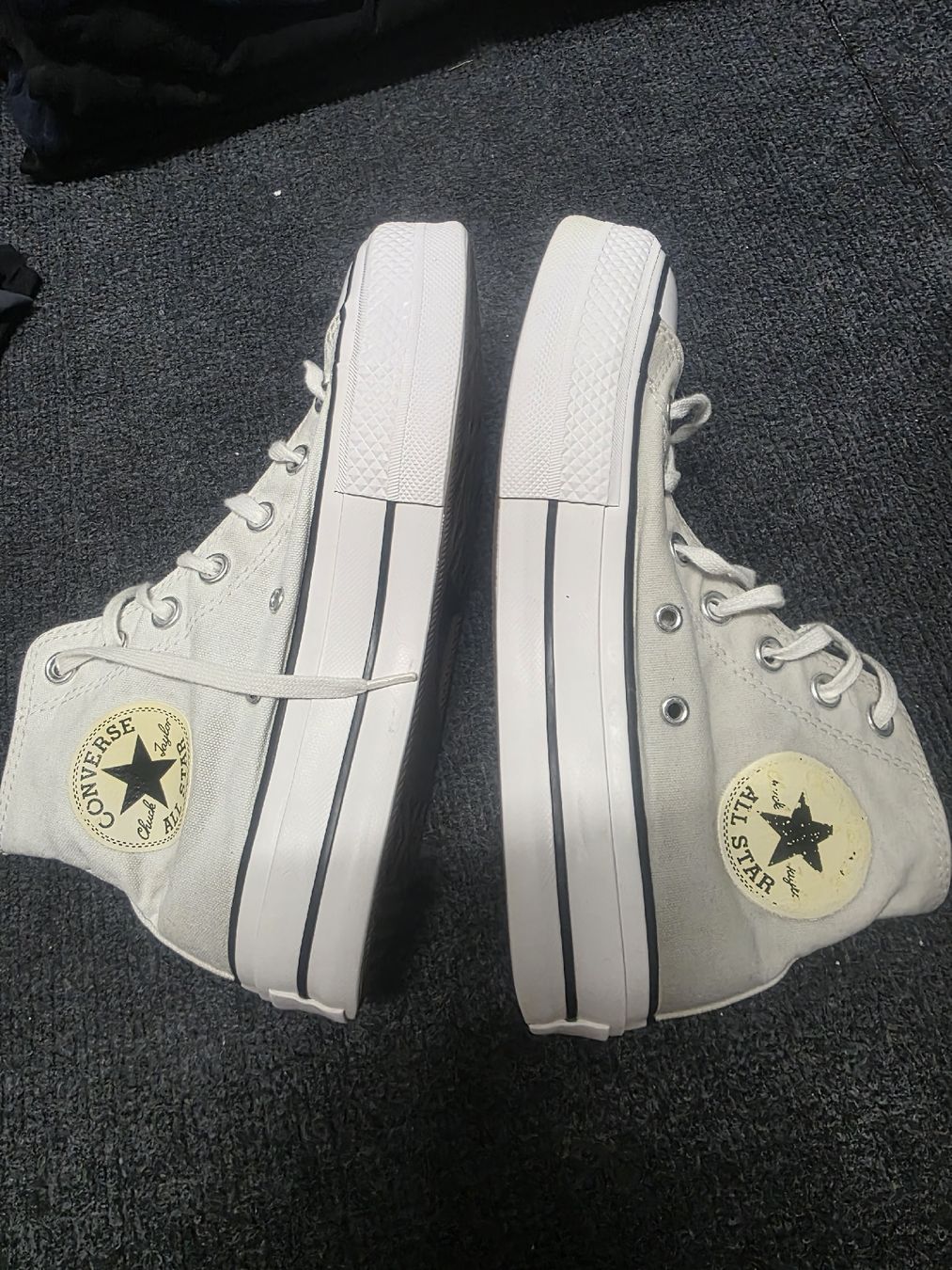 Converse Scarpe da donna: Converse Chuck Taylor All Star Lift Platform,37 – Usato da Tecknau venduto da Anadias 1