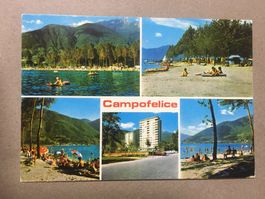 Tenero Lago Maggiore Camping Campofelice 1977