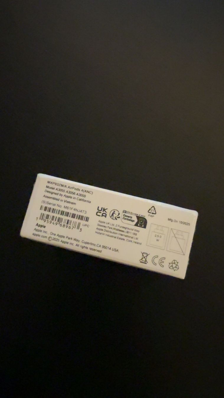 Apple Cuffie: Apple AirPods 4 ANC – Usato da Dietikon venduto da Welkins 1