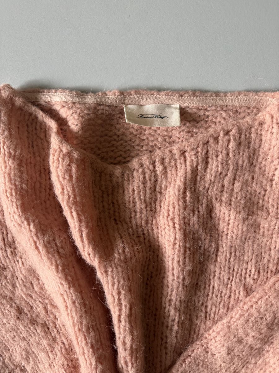 Pullover & Sweatshirts: American Vintage Strickpullover rosa  – Gebraucht aus basel von j_4056 1
