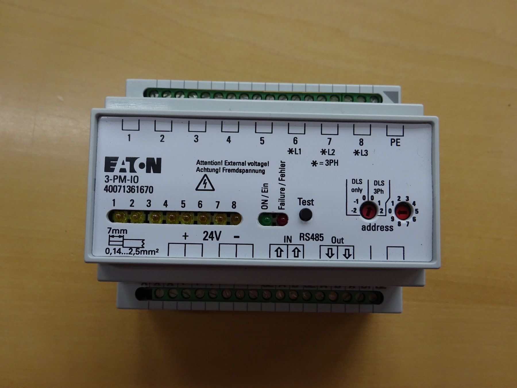 Eaton Elektronikbauteile: EATON 3-PM-IO 40071361670 3Ph-Bus-Modul – Gebraucht aus Emmenbrücke von BlSi 4