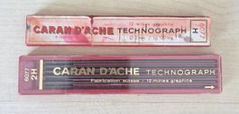 Mines graphite 🇨🇭Caran d'Ache Technograph 2H 2mm 12 pcs