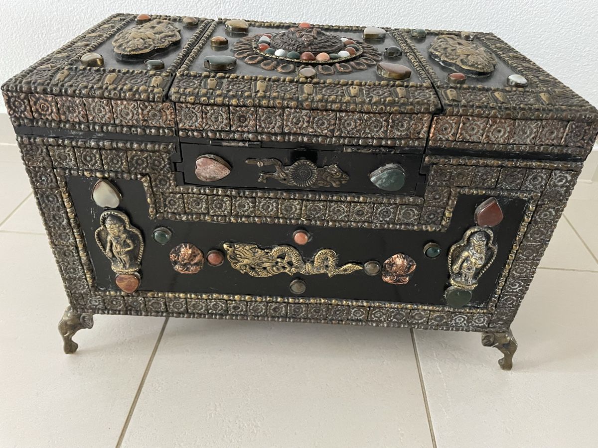 Barattoli: Schmuck Kasten / Schatulle antik – Nuovo (secondo la descrizione) da Lindau venduto da Gybsi0 1