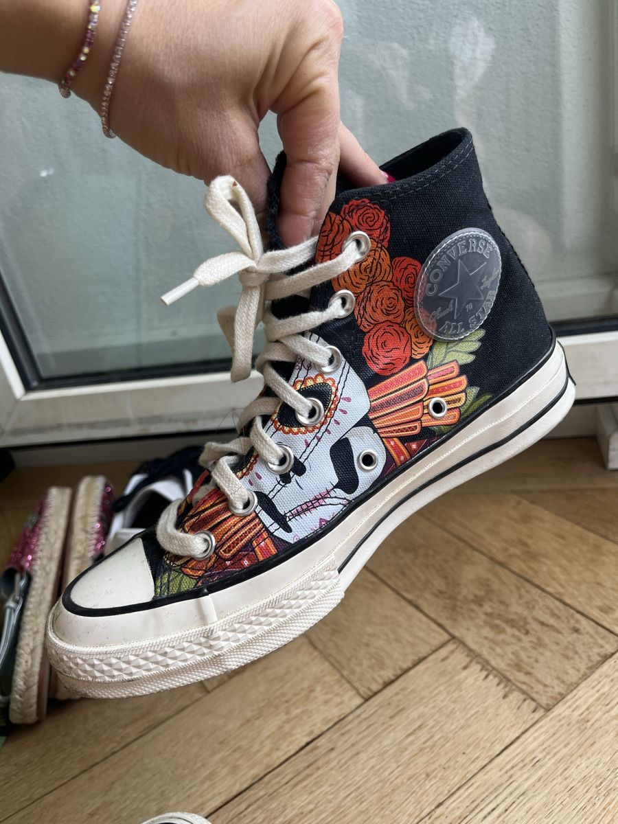 Scarpe da donna: All stars (black with pattern) – Usato da Zürich venduto da wen_v6fz