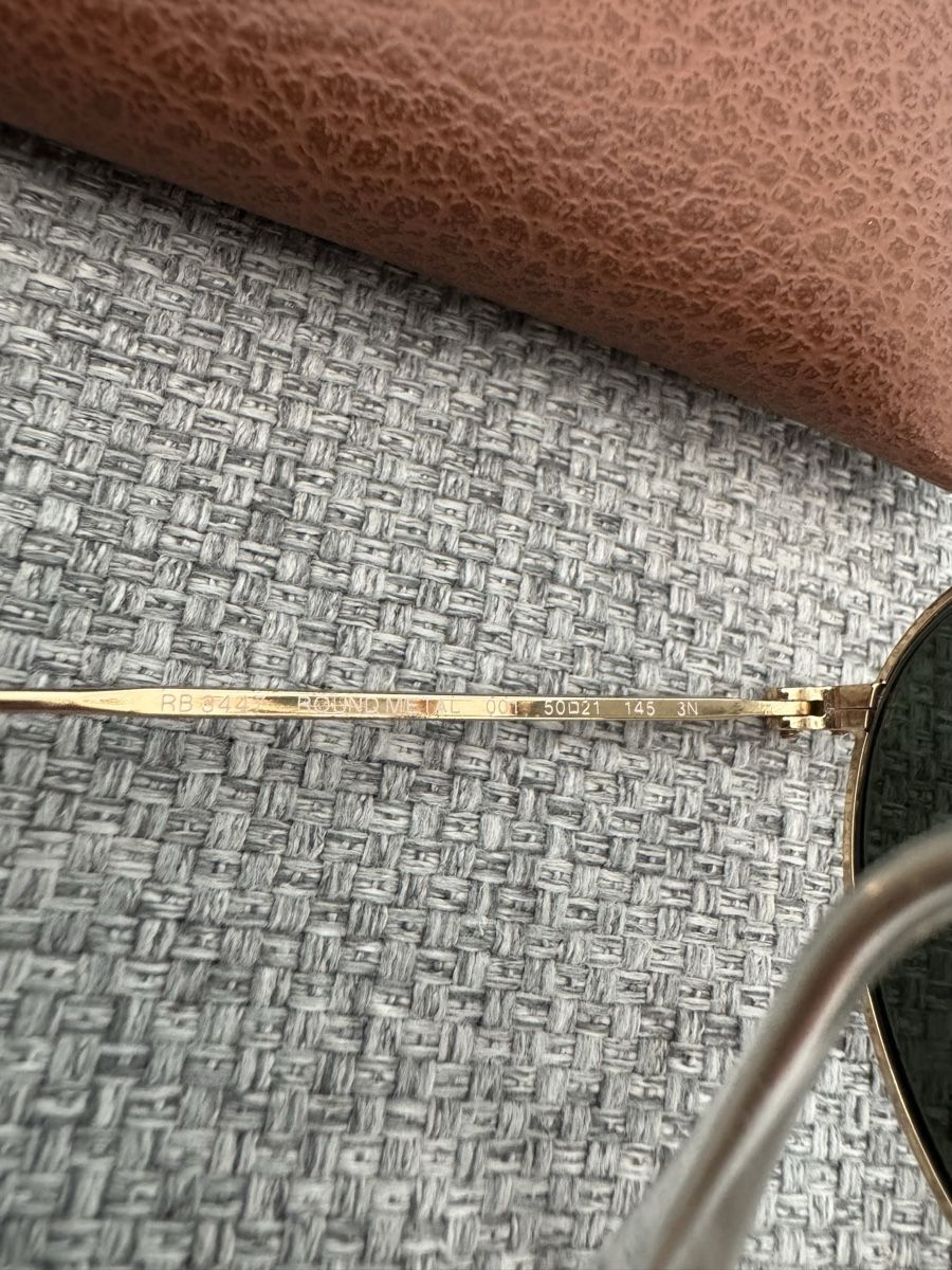 Ray-Ban Brillen & Gläser: Rayban 3447 Round Metal – Gebraucht aus Endingen von Corinne_C_B 3