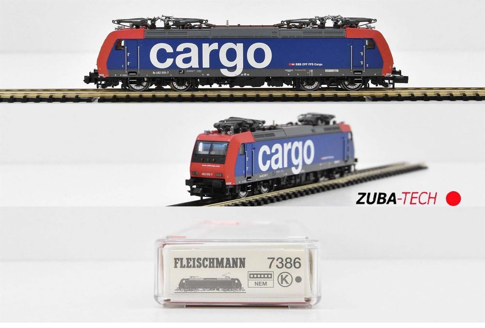 Fleischmann 7386 E-Lok Re 482 SBB Cargo | Kaufen auf Ricardo