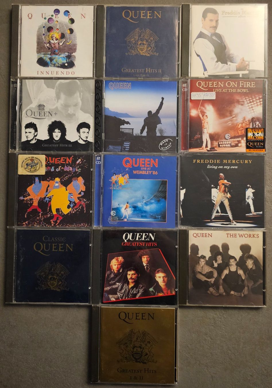 CDs: Queen und Freddie Mercury CD's – Gebraucht aus Unterkulm von Chaplyn2018
