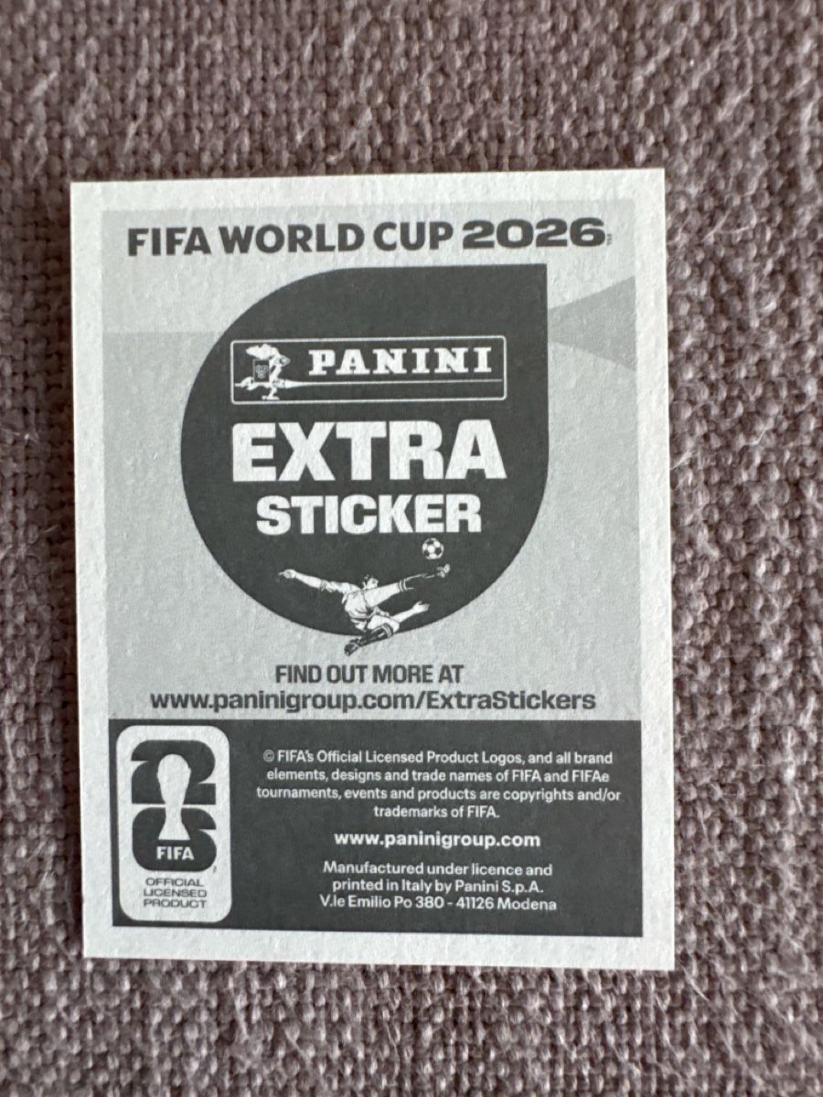 Panini Sammelbilder & Trading cards: WM 2026 Panini extra Sticker Moisés Caicedo Pink – Neu (gemäss Beschreibung) aus Zürich von Stg7 2