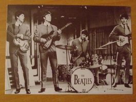 BEATLES alte Postkarte aus den 70er Jahren RAR !