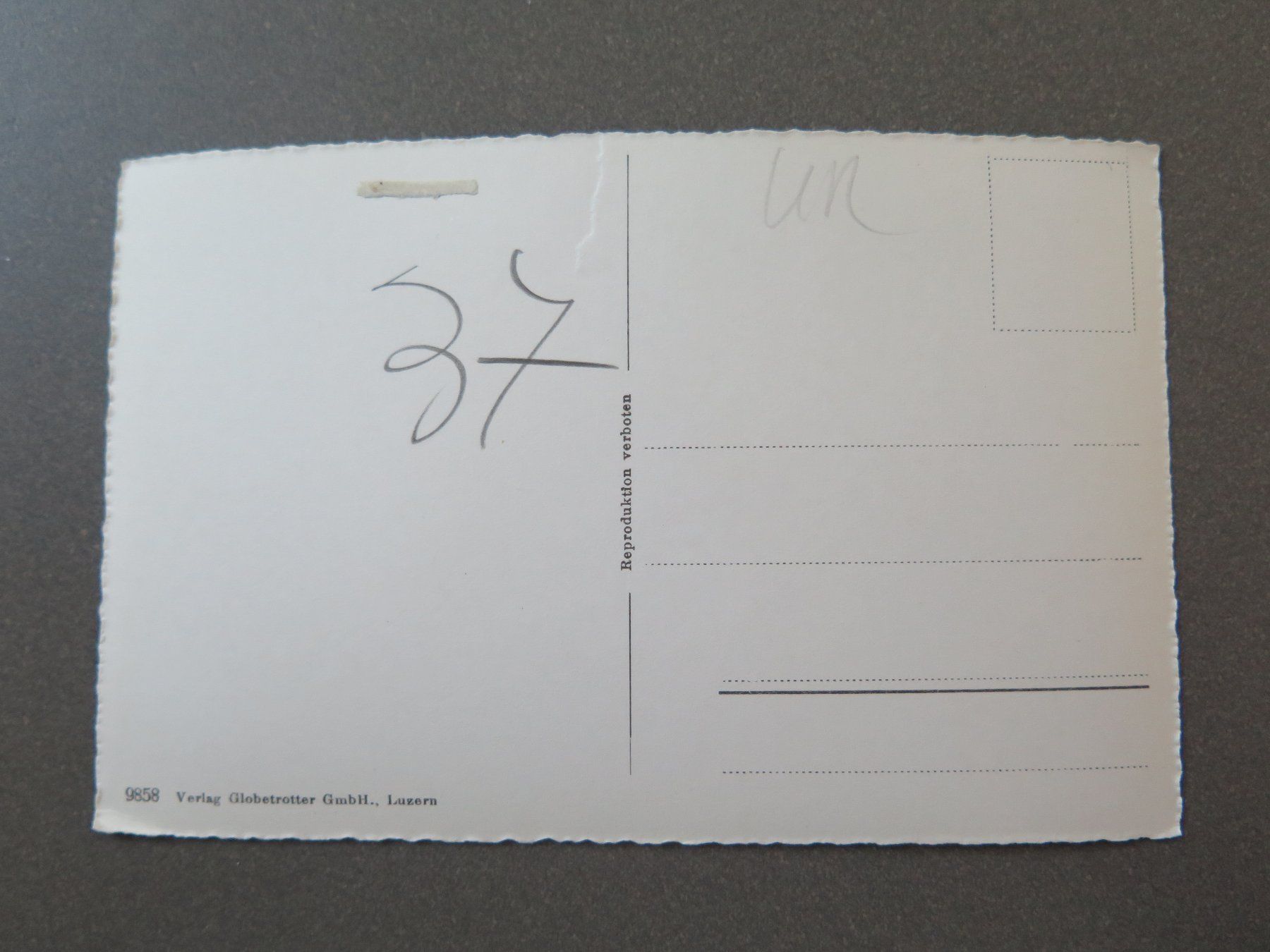 Cartoline postali: WASSEN - HOTEL DES ALPES – Usato da Wittenbach venduto da lipasal 1