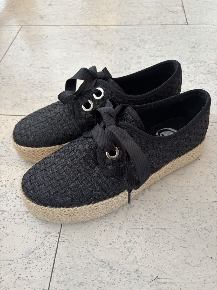 Damenschuhe: Espadrilles schwarz, Gr. 38 – Neu (gemäss Beschreibung) aus Mühlau von martiniii