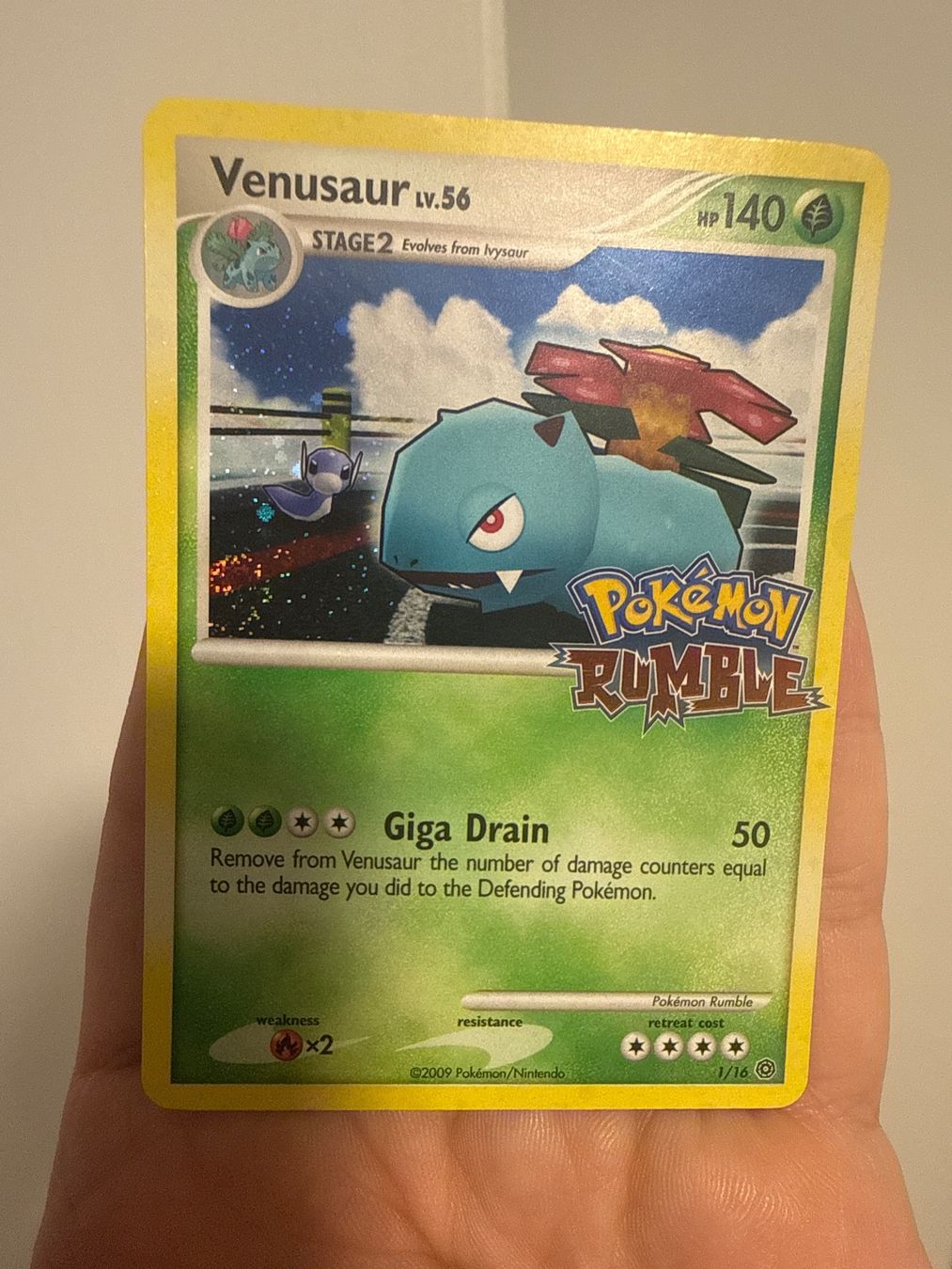 Cartoline: Pokemon Venusaur Rumble inkl. Swirl – Usato da Frauenfeld venduto da Poke_Toniii