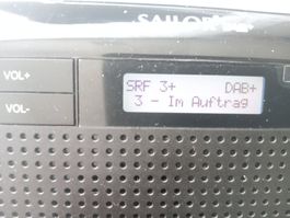 Sailor SA-372B DAB+ FM Radio, Schwarz