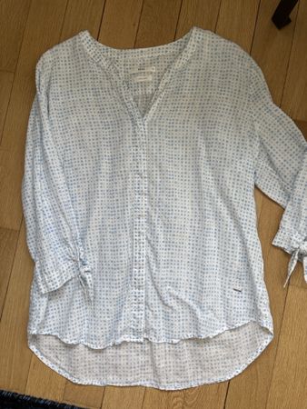 Brax Leinen Bluse Gr 40