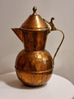 Vintage Kupferkanne gehämmert 27cm