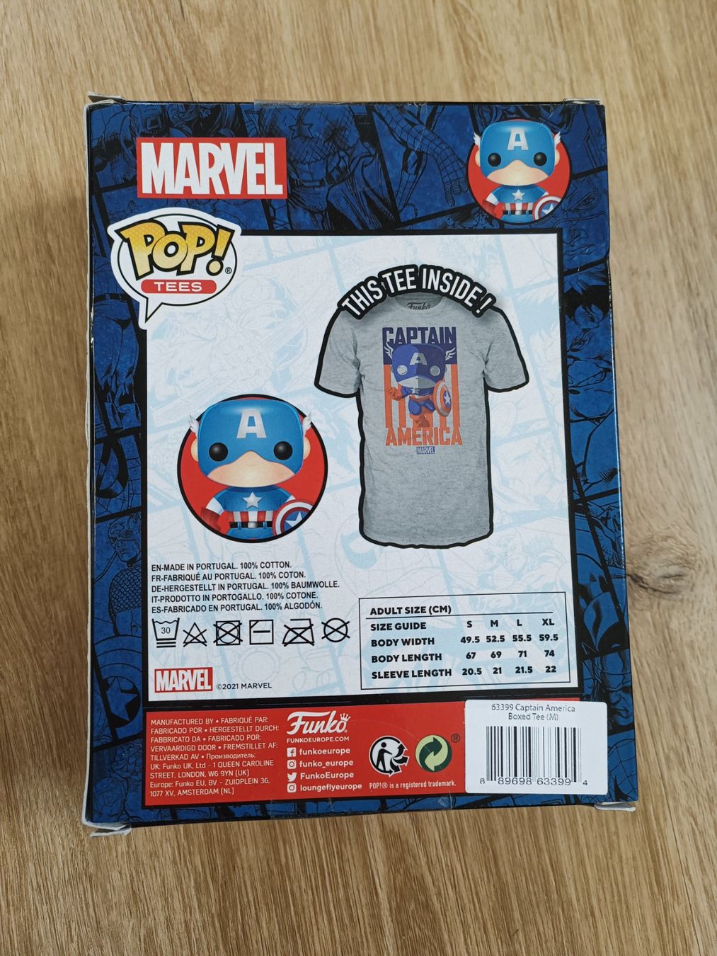 Funko T-shirt: Funko Pop Tees Captain America – Usato da Rothrist venduto da Schane8 1