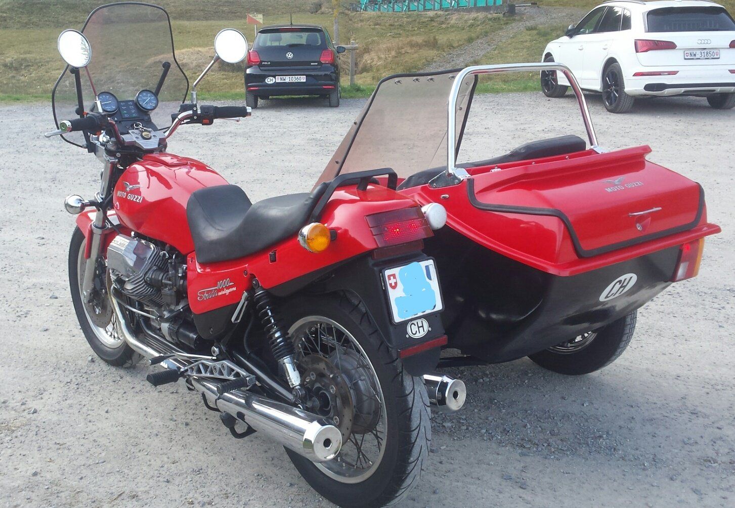 Moto Guzzi Sidecar: Moto Guzzi mit Seitenwagen – Usato da Hergiswil NW venduto da Luki... 1