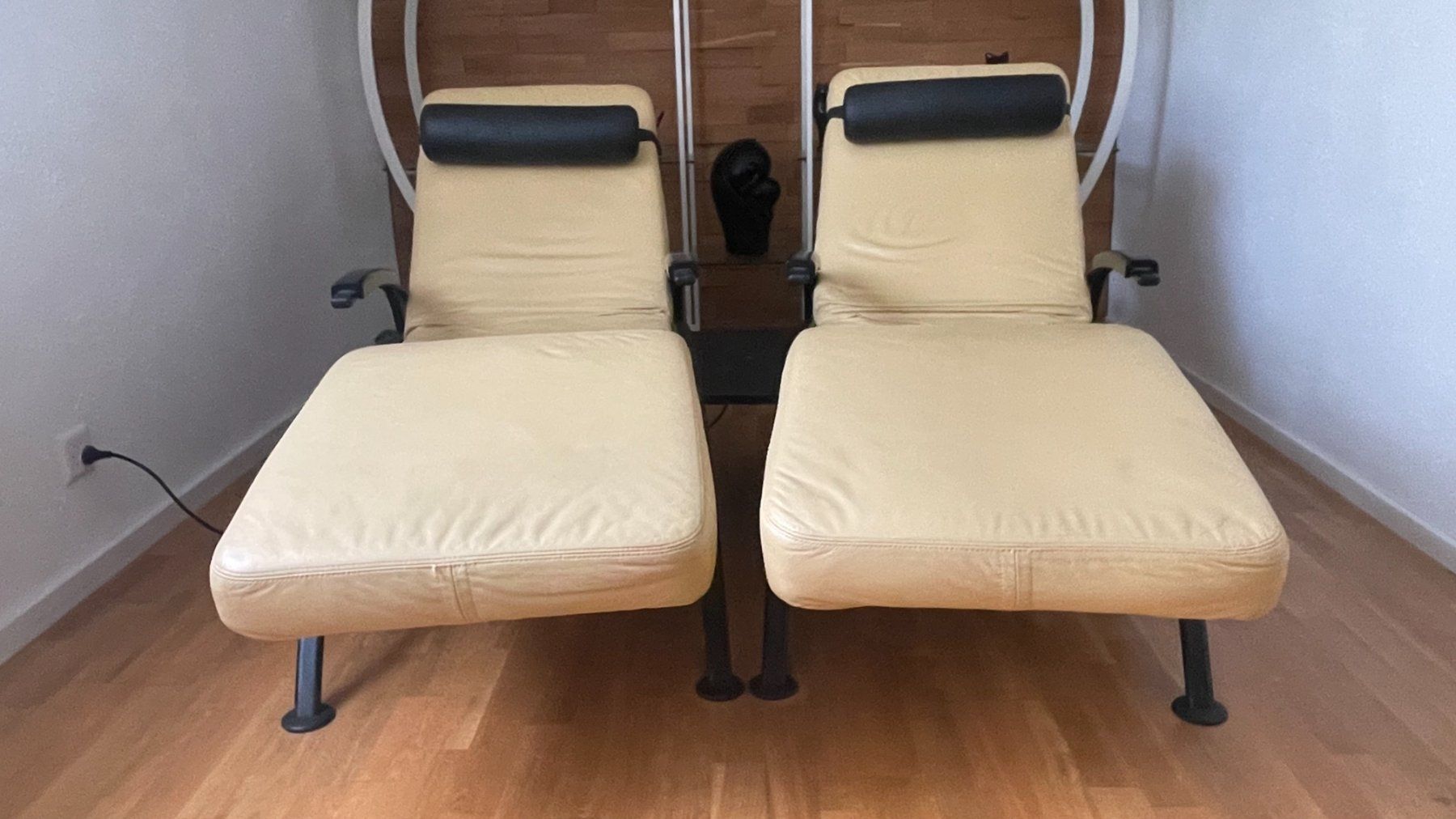 Chaises longues: Lounge-Sessel, 2 Stk. Leder und Elektrisch – D'occasion à Udligenswil par Quarz2002