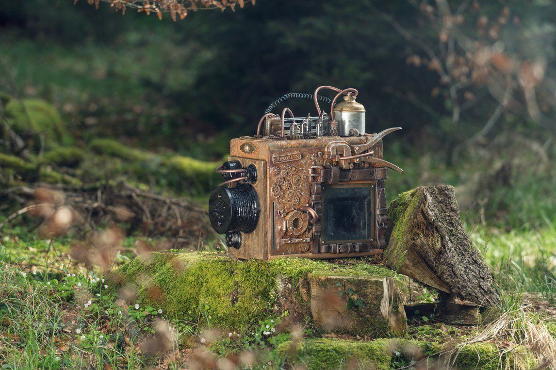 Boîtiers: Steampunk PC-Case von der Fantasy Basel 2015by Andy Ineichen – D'occasion à Buckten par RolandsLiquidationen 1