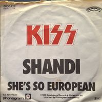 Vinyl-Single Kiss - Shandi
