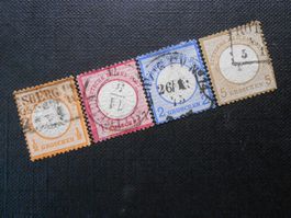 DR Mi 4  18/19/20/22  1872 - Lot 643
