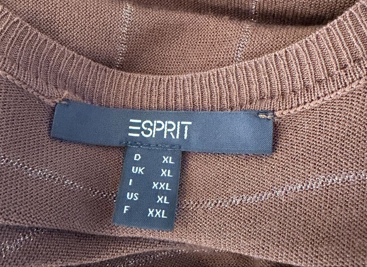 Esprit Kleider: Strickkleid Esprit braun Grösse XL – Gebraucht aus Elsau von ivyfashion 1