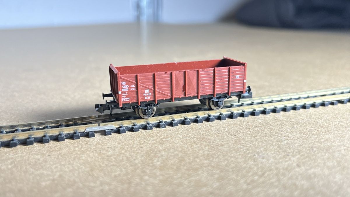 Fleischmann Modellini di ferrovie: Fleischmann Güterwagen DB 716 625 Spur N – Nuovo (secondo la descrizione) da Windlach venduto da Kelebra 1
