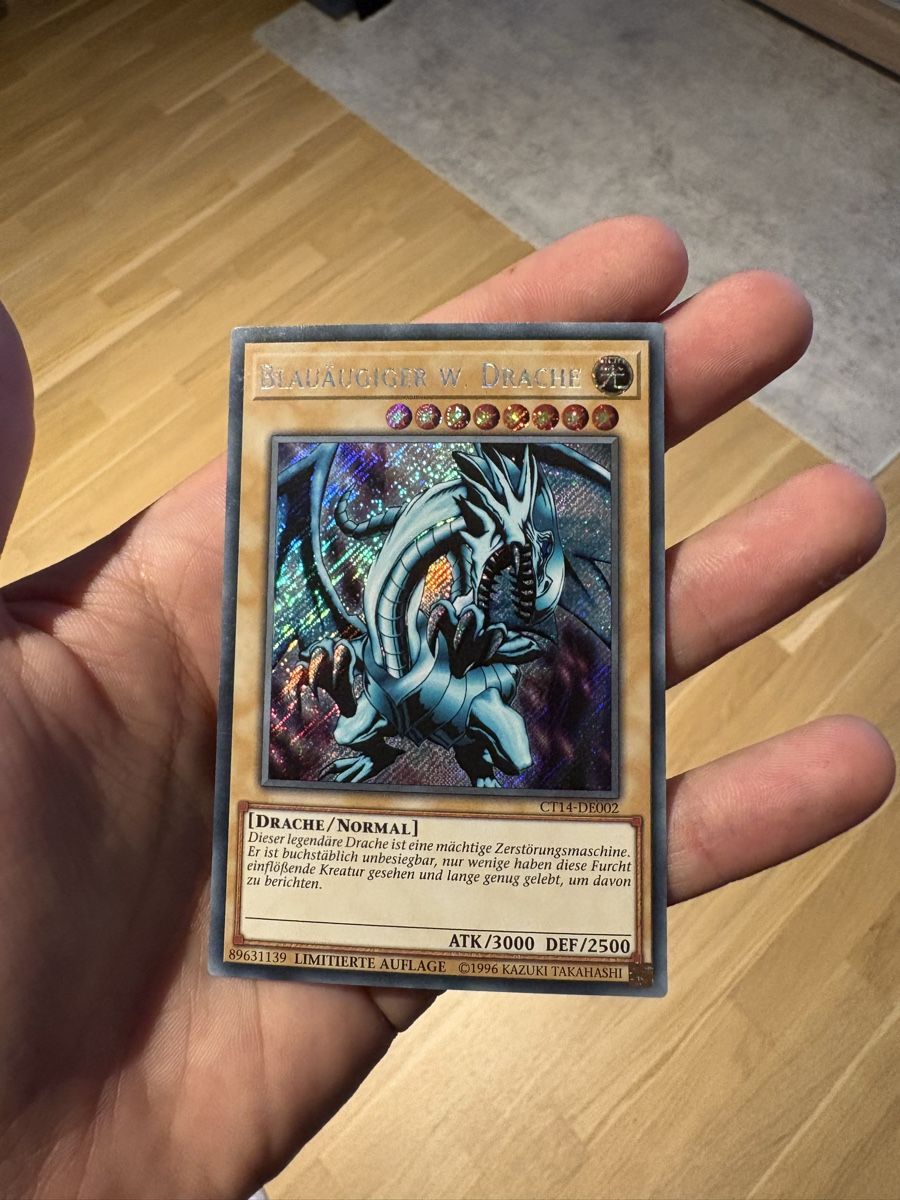 Yugioh Sammelbilder & Trading cards: Blauäugiger Weisser Drache 1.Edition – Neu (gemäss Beschreibung) aus Lausen von and_f9qn 3