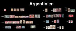 Argentinien Briefmarken 1899 - 1973
