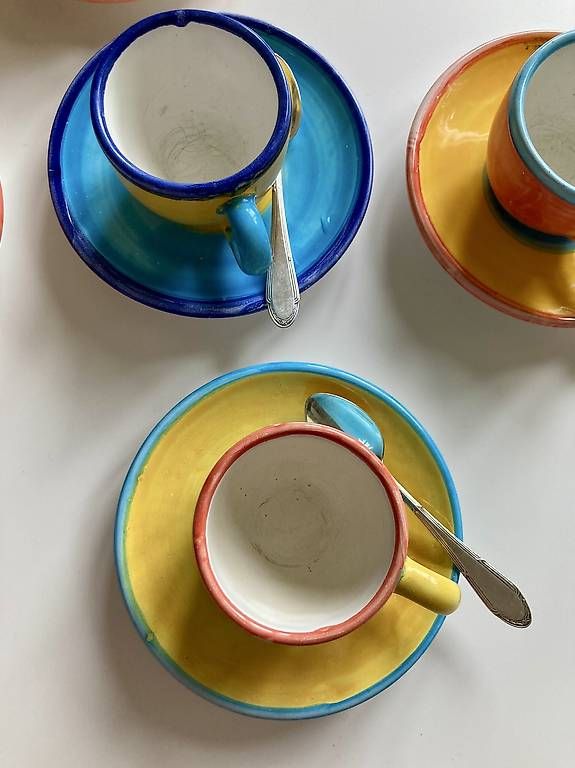 Tazze: Hübsche Espresso Tassen aus Italien – Usato da Luzern venduto da and_2hbf 2