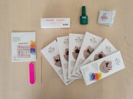 Profi UV Gel Nagelfolien Starter Set - Full Cover Nagelstick