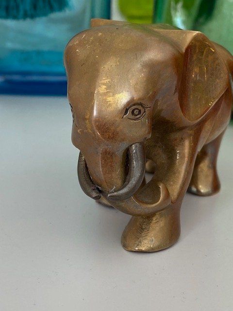 Statuette: Massiver Messing Elefant – Usato da Wiesendangen venduto da EnricaL 2