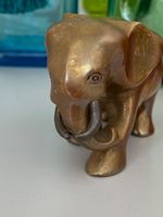 Massiver Messing Elefant
