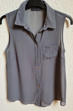 Bluse, leicht transparent Sommerbluse Gr.34 (Brief 3.00 Fr.)
